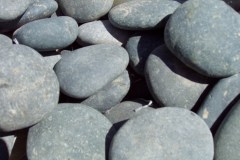 Black Mexican Beach Pebbles