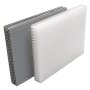 Quadro-Vent, Honeycomb Wall Top Vent, Box/200, CLEAR Color, dist. by Best Materials®