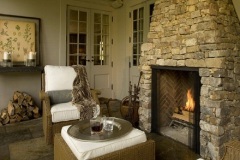 Indoor Rumford Fireplace