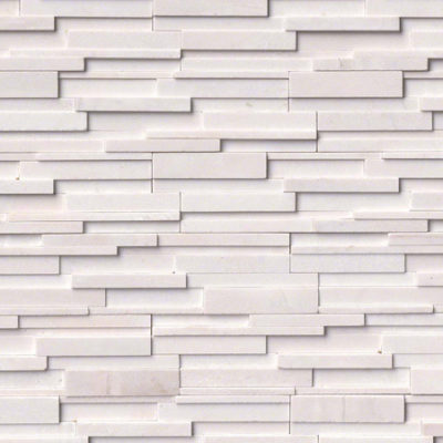 Artic White 3D Ledgestone - Click for more info and photos