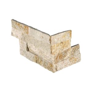 The yellow color chavon  ledge bulding stone 