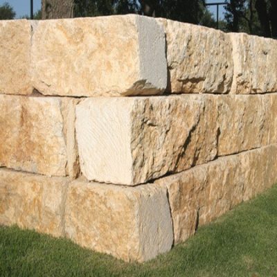 limestone block house construction