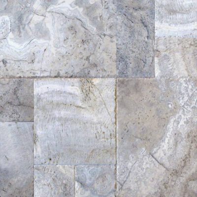 Silver Travertine Paver - Click for more info and photos