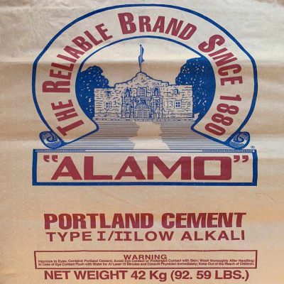 Alamo Portland Type I/II Grey Cement - Click for more info and photos