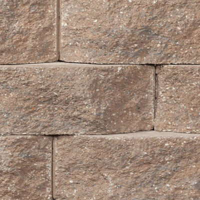 Diamond Pro Retaining Wall - Fossil Beige