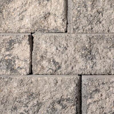 Diamond 9d Retaining Wall - Lueders Gray