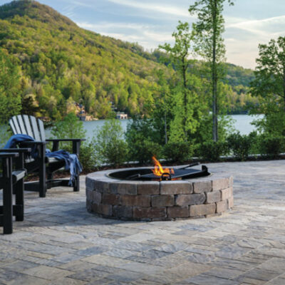 Weston Stone Firepit Kit by Belgard - Click for more info and photos
