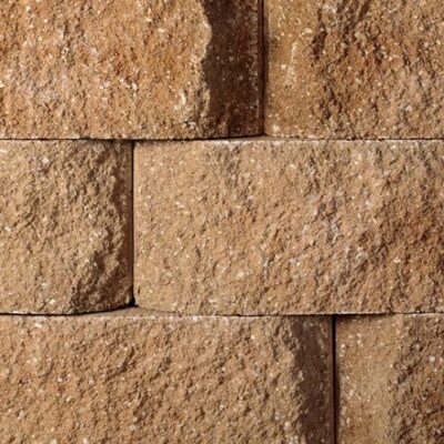 Diamond Pro Retaining Wall - Tan