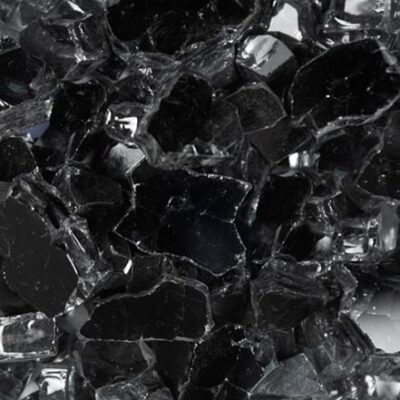 Obsidian Fire Glass - Click for more info and photos