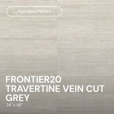 Frontier20 Travertine Vein Cut Grey - Click for more info and photos