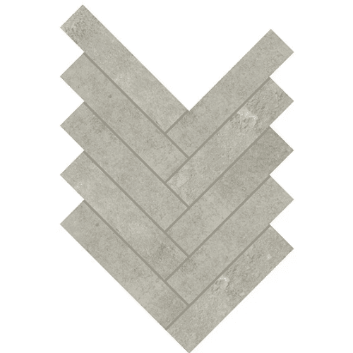 Light Grey Herringbone Tile