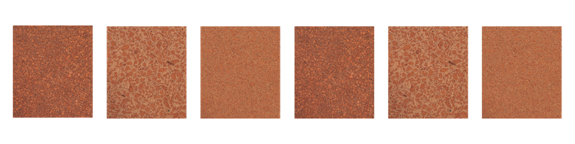 Cottostone Cocciopesto, Palladiana and Tecnostone rectangle and square formats