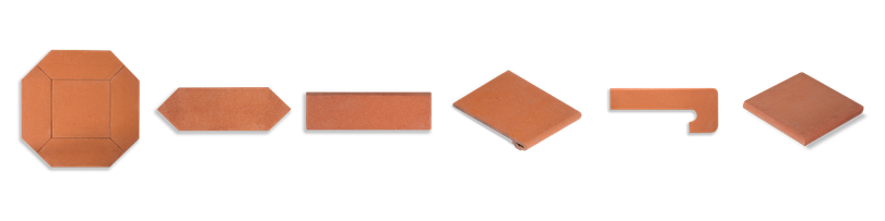 Levigato dopo la cottura decorative, skirting and step formats