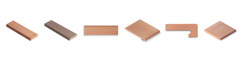 Litos skirting, step and corner pieces